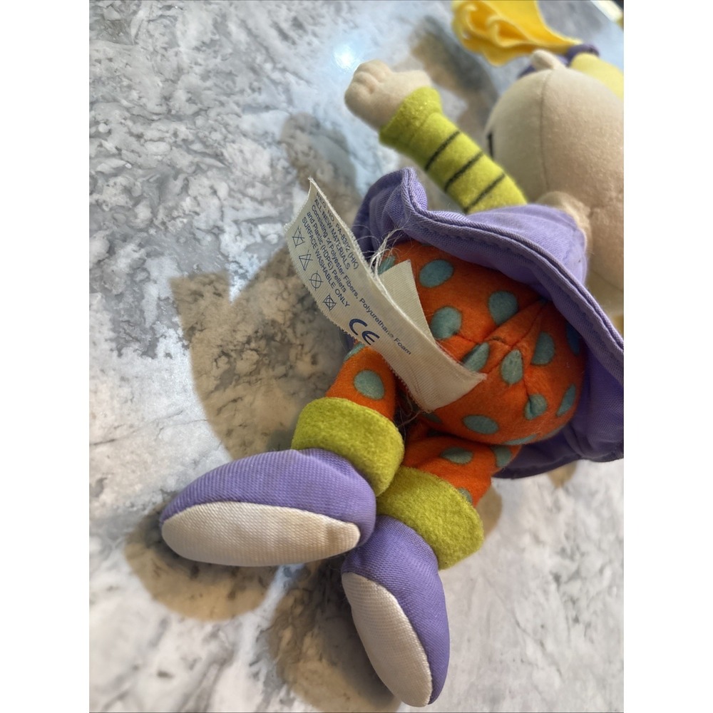 Vintage 1998 Rugrats Angelica Starbeans stuffed Plush Mattel Nickelodeon - Picture 3 of 3